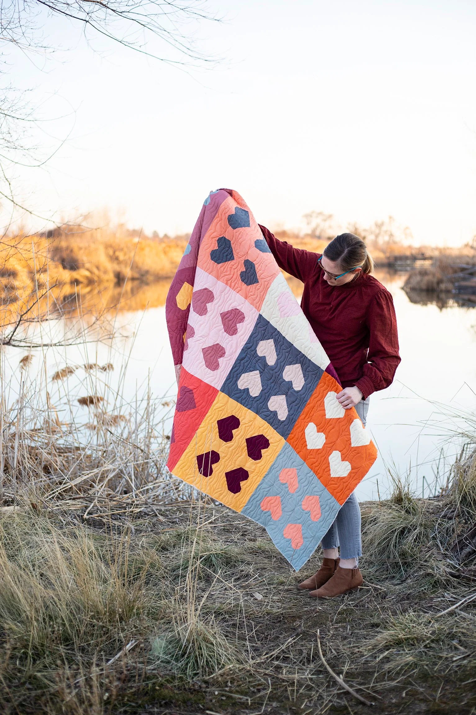 PATTERN, Love All Around Quilt by Taren Studios - Image 10