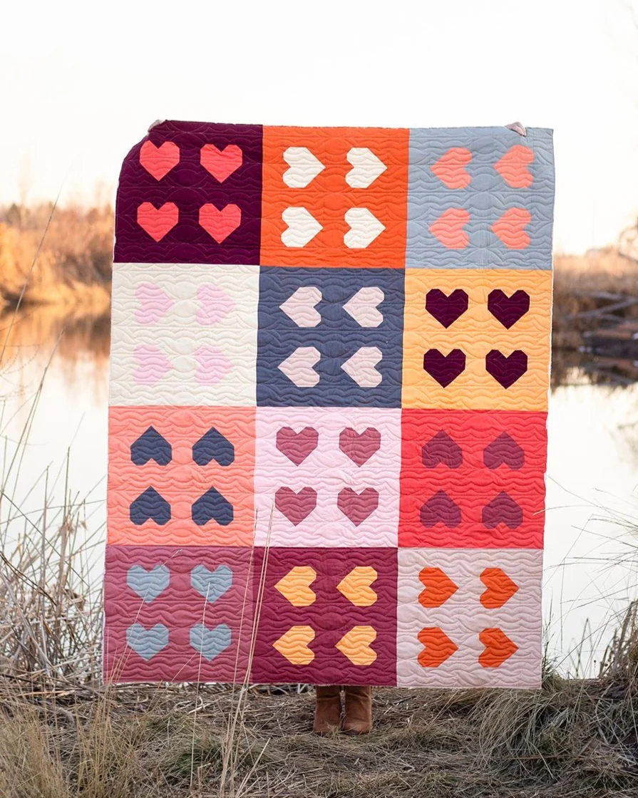 PATTERN, Love All Around Quilt by Taren Studios - Image 2