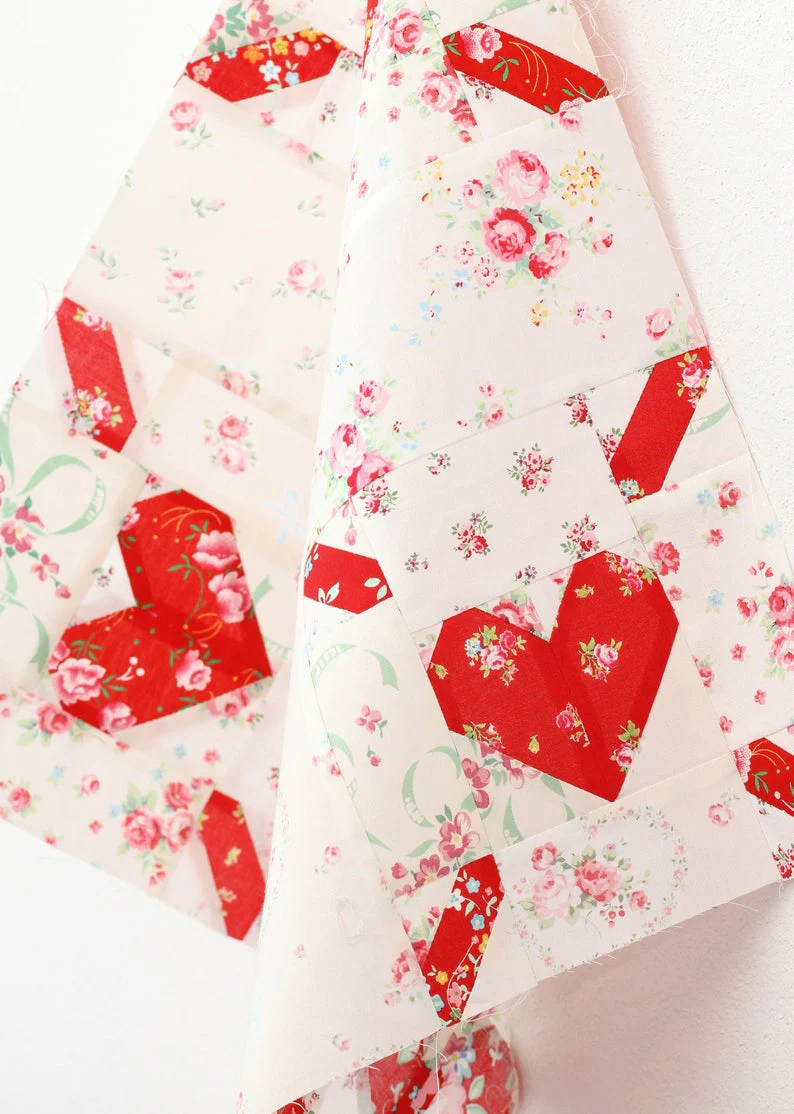 Pattern, Love is All Around MINI Quilt by Ellis & Higgs (digital download) - Image 3
