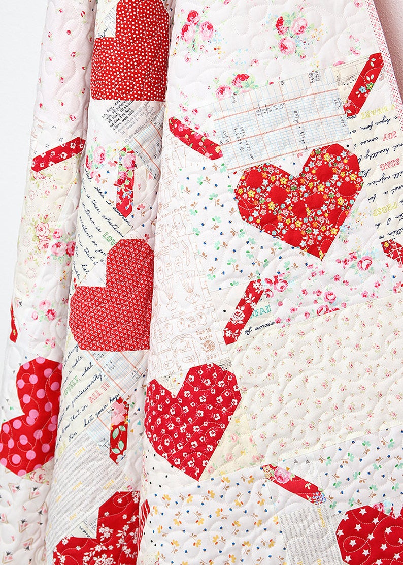 Pattern, Love is All Around Quilt by Ellis & Higgs (digital download) - Image 4