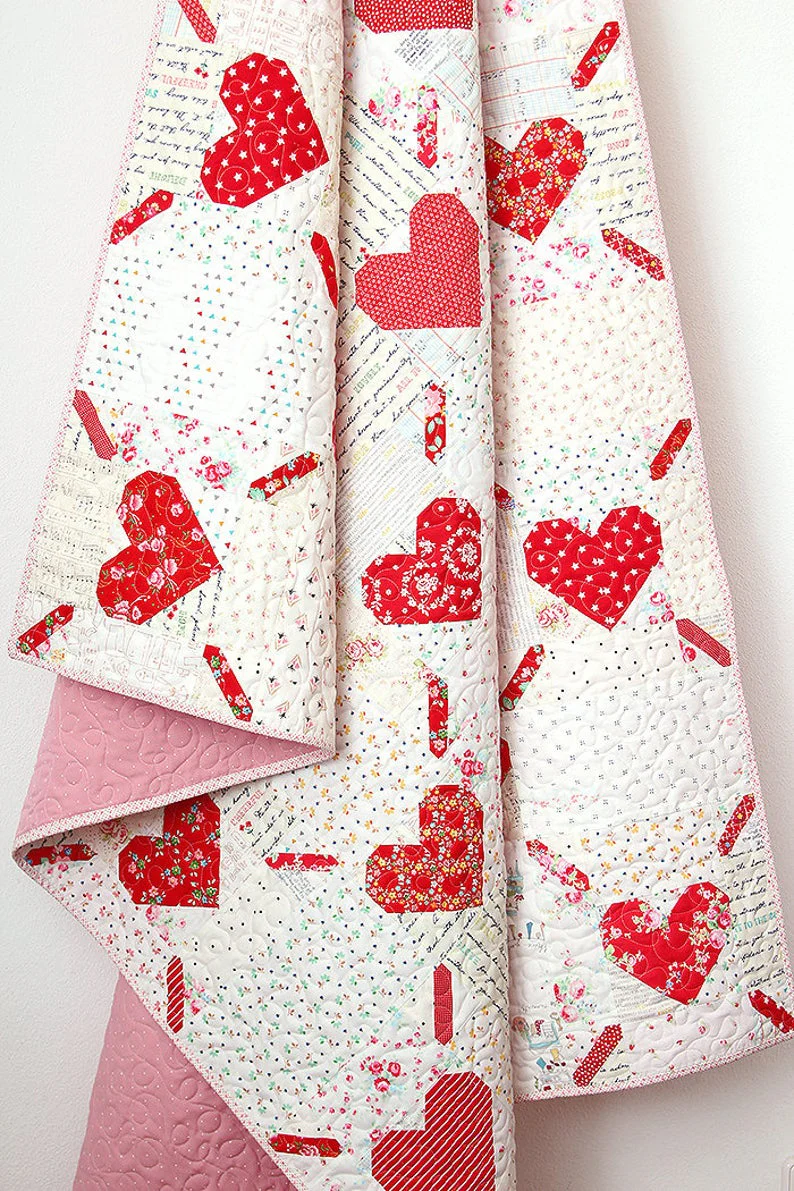 Pattern, Love is All Around Quilt by Ellis & Higgs (digital download) - Image 5