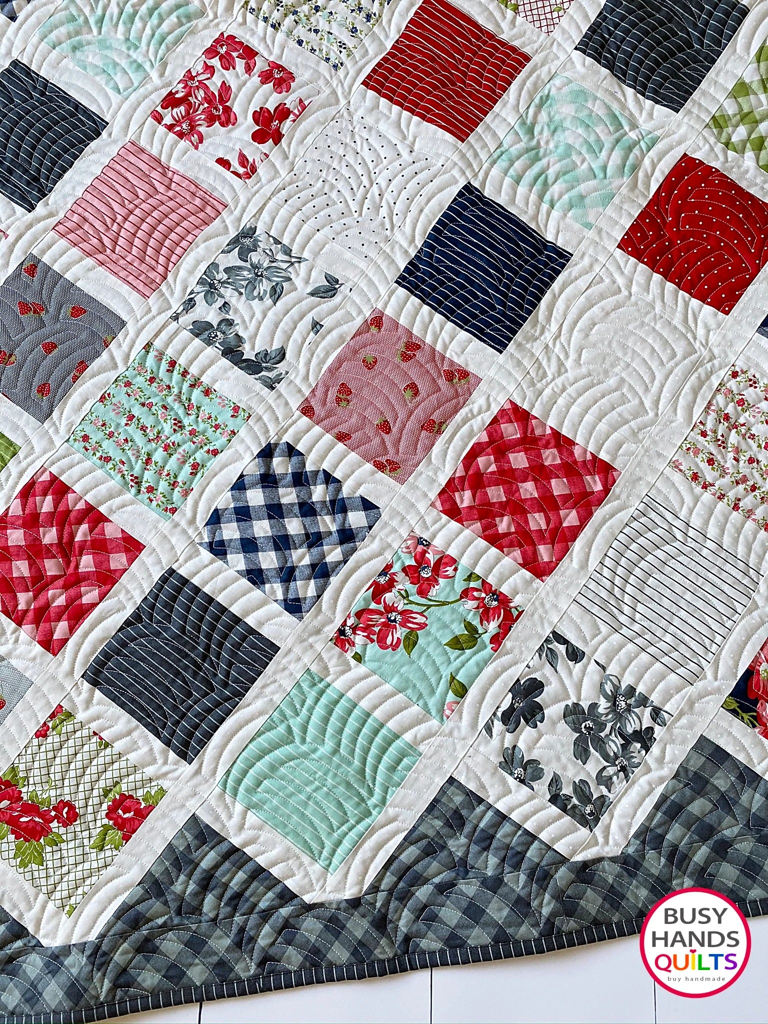 PATTERN, Make it Scrappy Quilt by Myra Barnes - Image 2