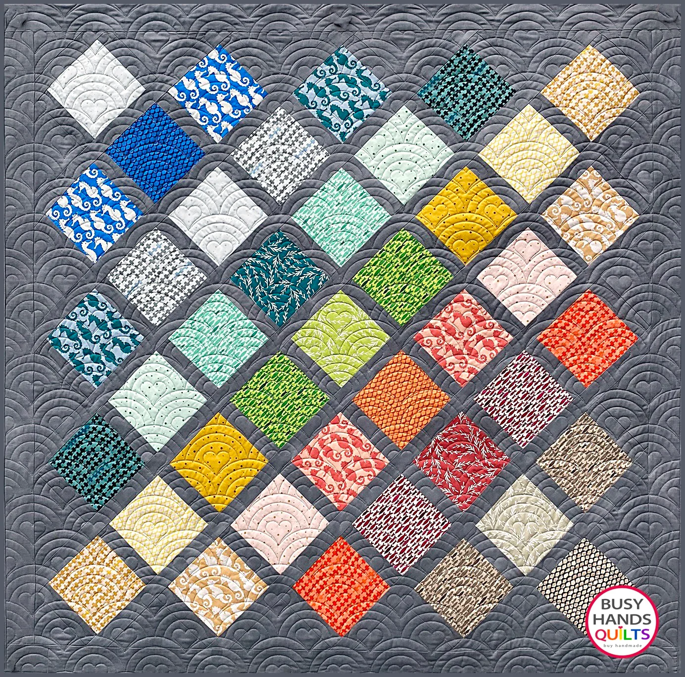 PATTERN, Make it Scrappy Quilt by Myra Barnes - Image 5