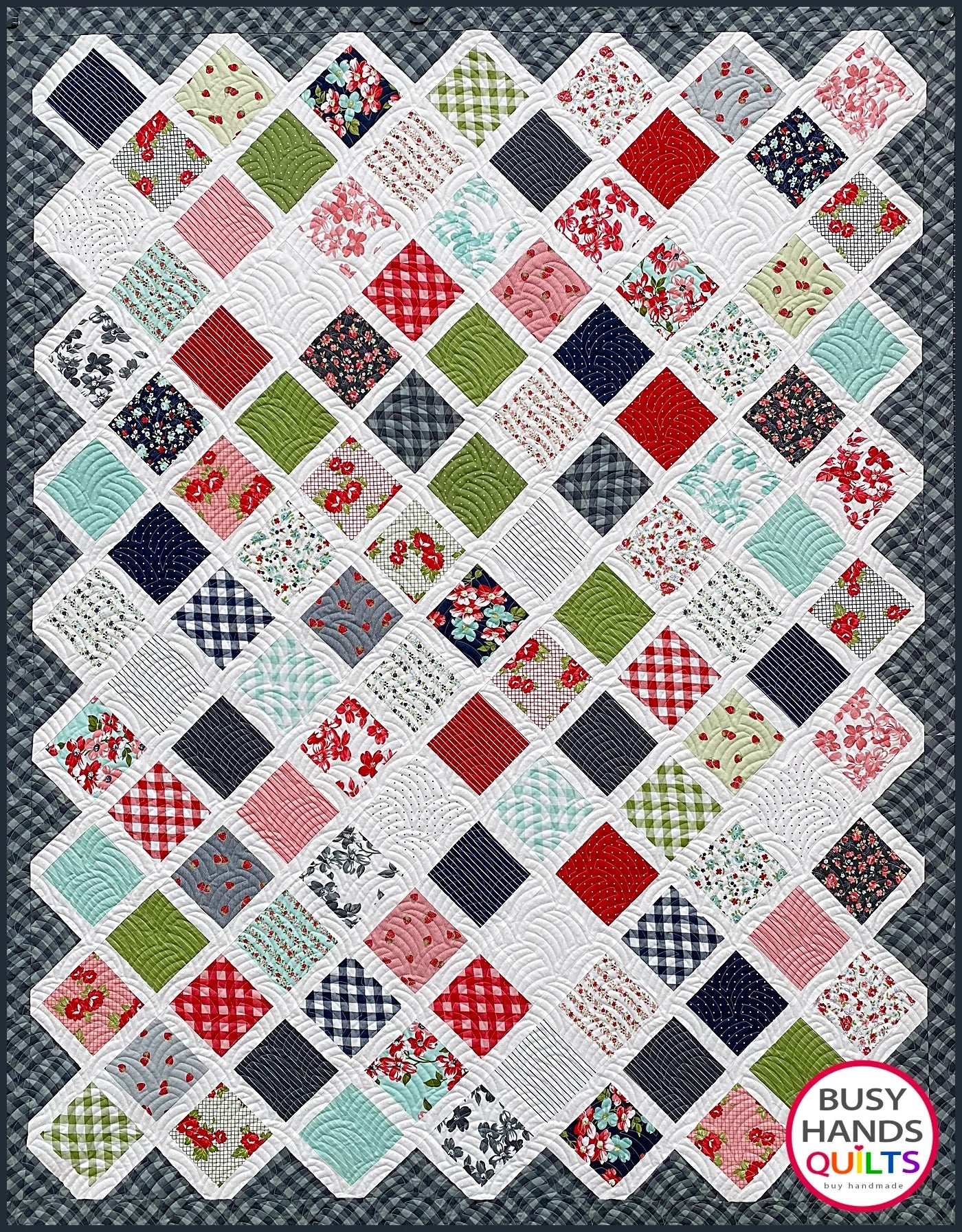 PATTERN, Make it Scrappy Quilt by Myra Barnes - Image 7