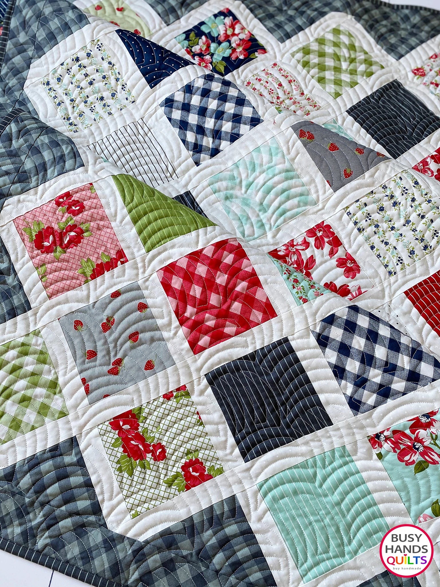 PATTERN, Make it Scrappy Quilt by Myra Barnes - Image 8