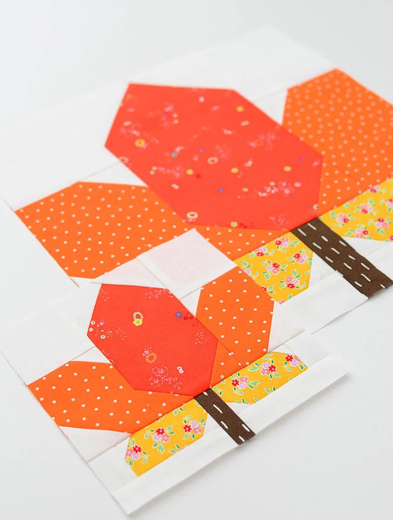 Pattern, Maple Leaf Quilt Block by Ellis & Higgs (digital download) - Image 4
