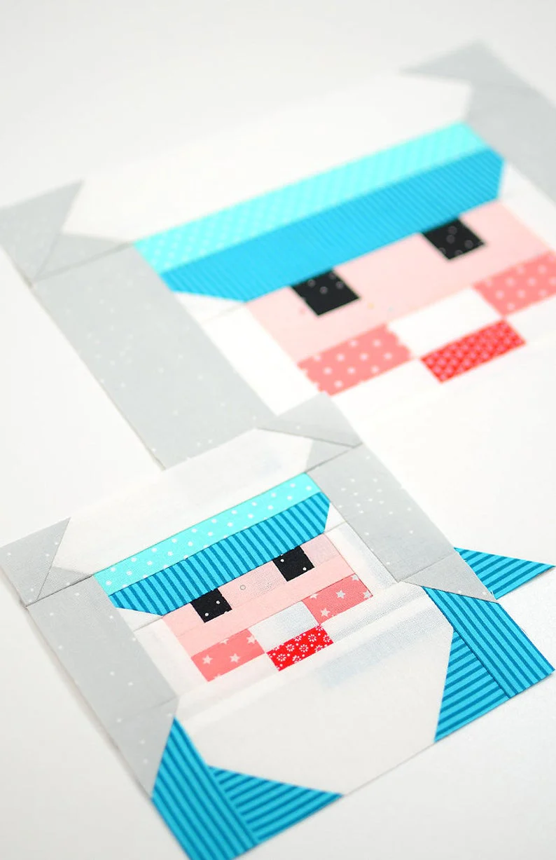 Pattern, Nautical Captain Quilt Block by Ellis & Higgs (digital download) - Image 2