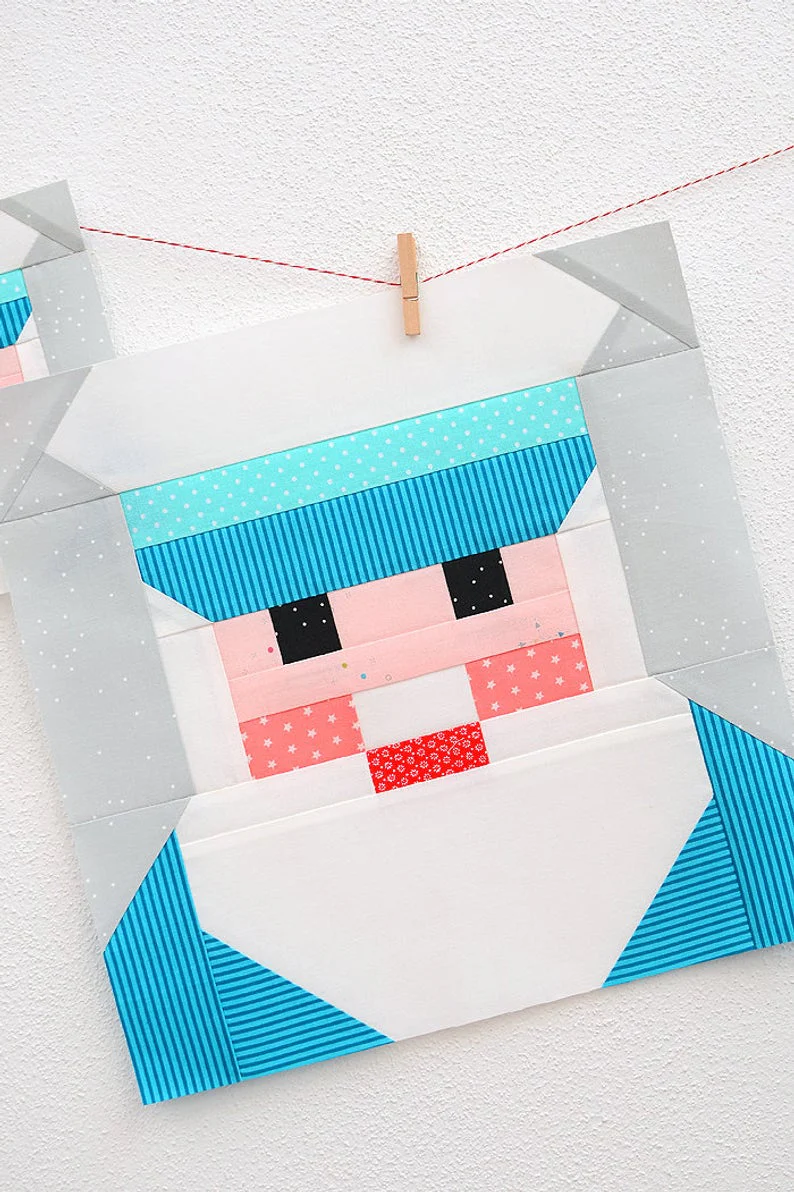 Pattern, Nautical Captain Quilt Block by Ellis & Higgs (digital download) - Image 4