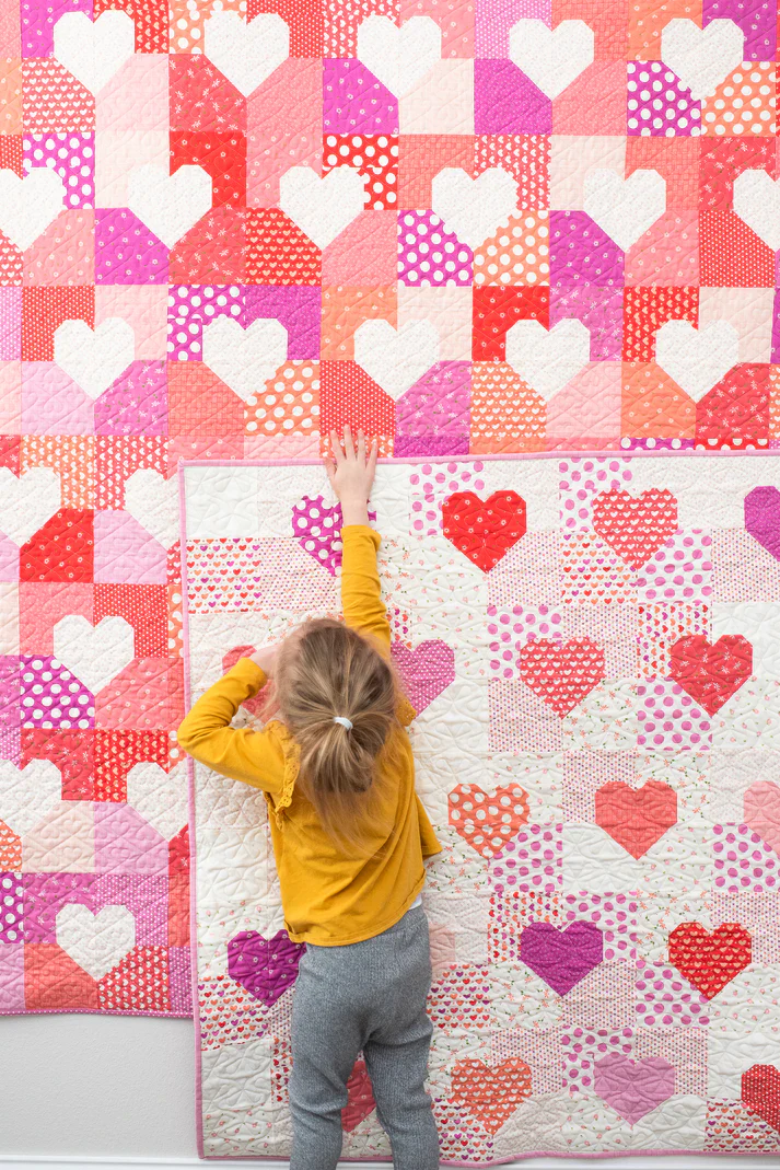 PATTERN, Patchwork Hearts Quilty Love by Emily Dennis - Image 2