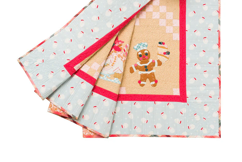 PATTERN, PEPPERMINT SQUARE Quilt by The Vintage Spool - Image 6