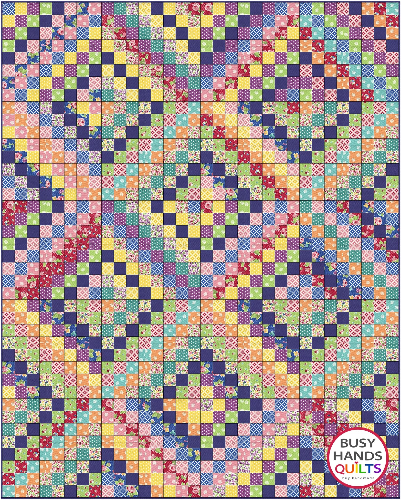 PATTERN, Scrappy Goodness Quilt by Myra Barnes - Image 10