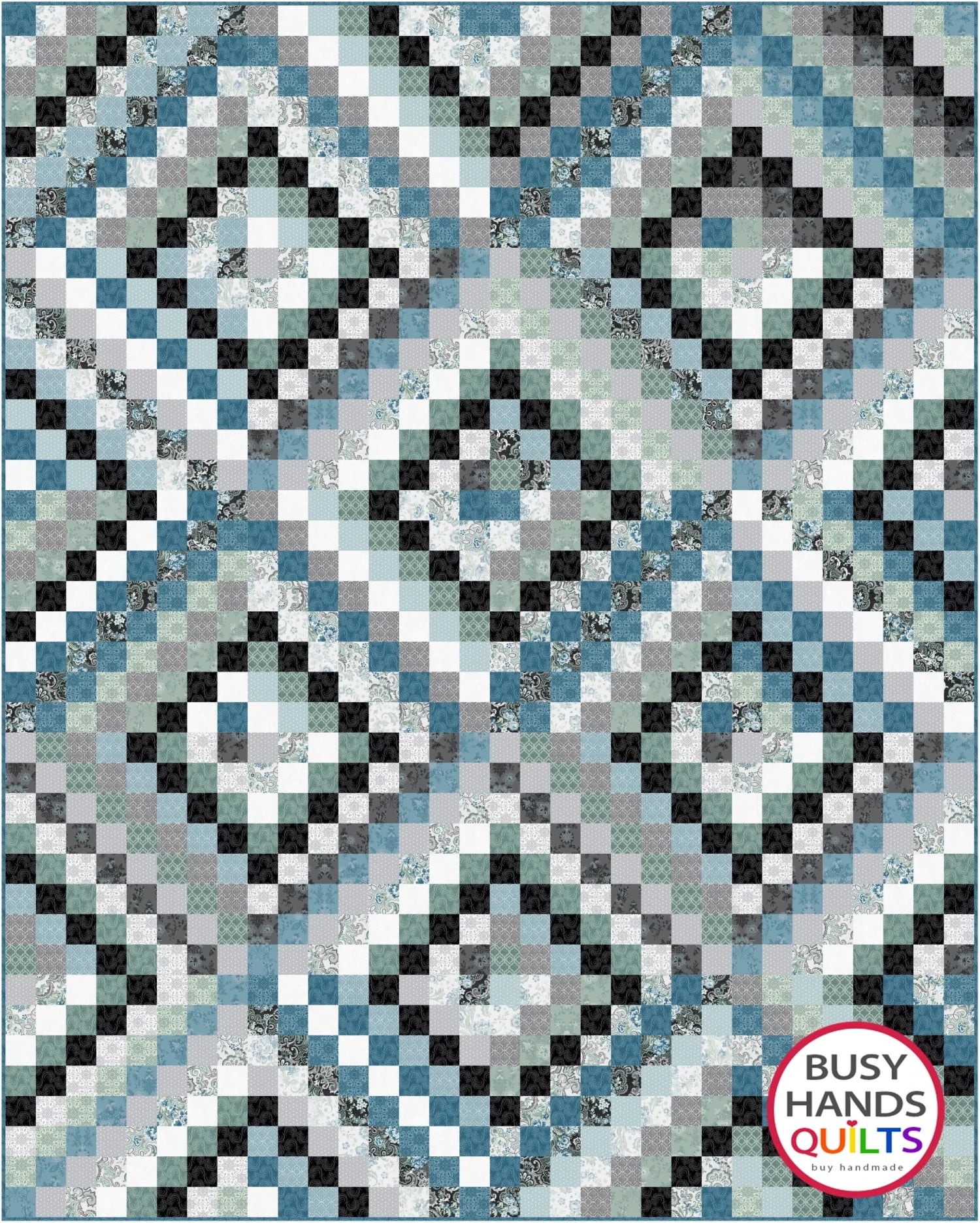 PATTERN, Scrappy Goodness Quilt by Myra Barnes - Image 5