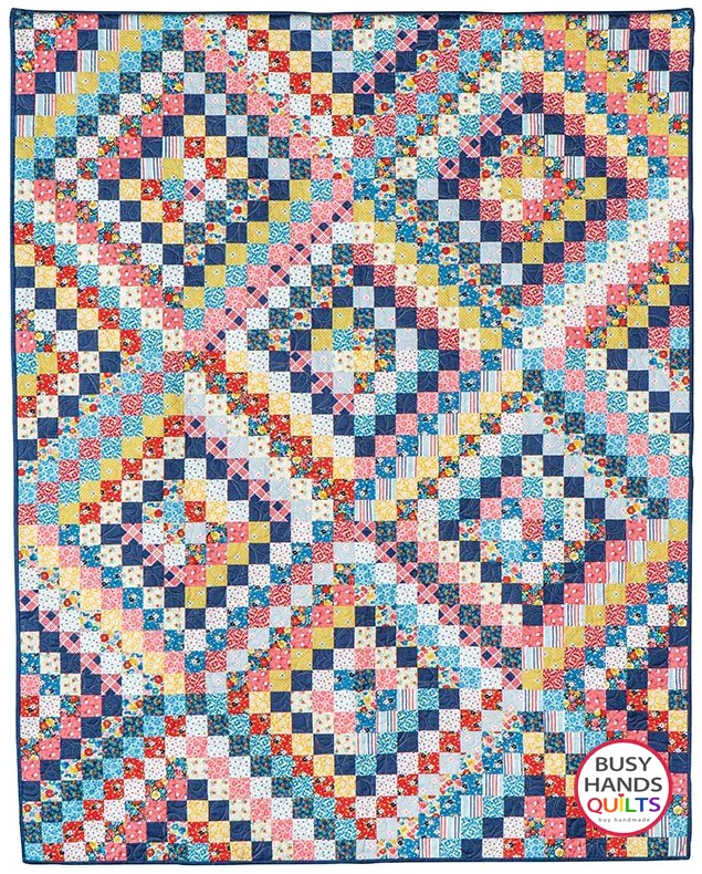 PATTERN, Scrappy Goodness Quilt by Myra Barnes - Image 6