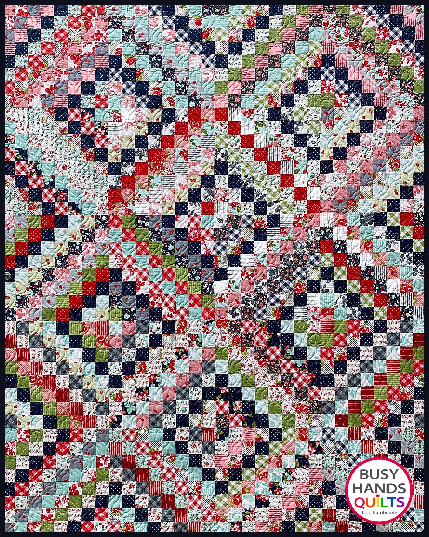 PATTERN, Scrappy Goodness Quilt by Myra Barnes - Image 7