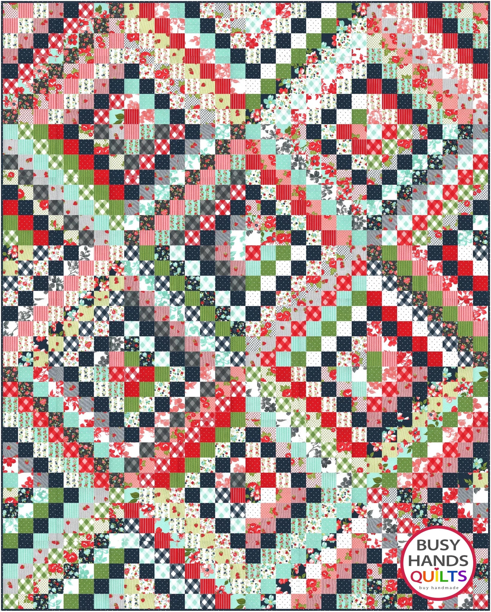 PATTERN, Scrappy Goodness Quilt by Myra Barnes - Image 8