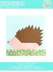 Pattern SET, Autumn Fall Cozy Themed Quilt Blocks by Burlap and Blossom (digital download) - Image 10