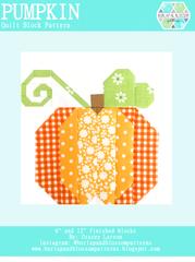 Pattern SET, Autumn Fall Cozy Themed Quilt Blocks by Burlap and Blossom (digital download) - Image 4