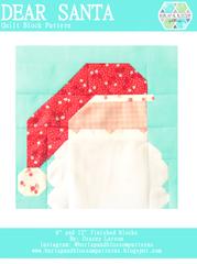Pattern SET, Christmas Themed Quilt Blocks by Burlap and Blossom (digital download) - Image 14