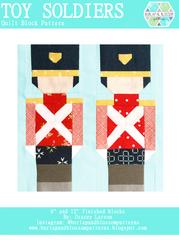 Pattern SET, Christmas Themed Quilt Blocks by Burlap and Blossom (digital download) - Image 16