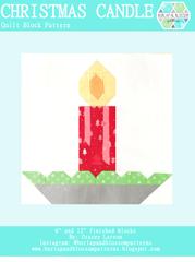 Pattern SET, Christmas Themed Quilt Blocks by Burlap and Blossom (digital download) - Image 3