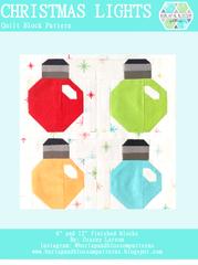 Pattern SET, Christmas Themed Quilt Blocks by Burlap and Blossom (digital download) - Image 5
