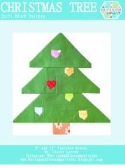 Pattern SET, Christmas Themed Quilt Blocks by Burlap and Blossom (digital download) - Image 6