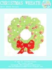 Pattern SET, Christmas Themed Quilt Blocks by Burlap and Blossom (digital download) - Image 7