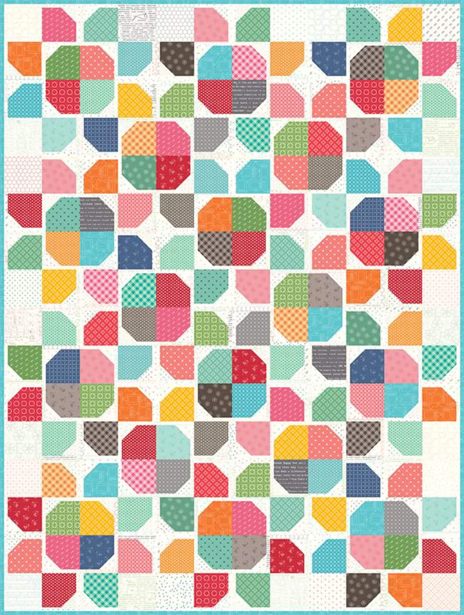 PATTERN, SUGAR STARS Quilt Pattern by Lori Holt of Bee in my Bonnet