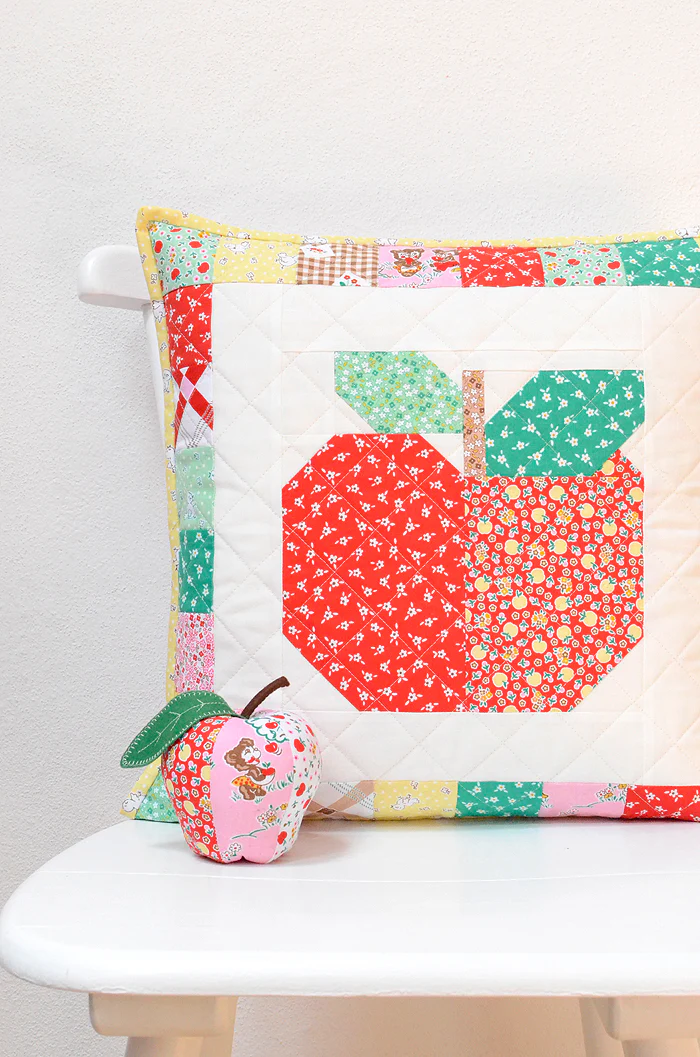 Pattern, Sweet Apples Quilt & Pillow Cover by Ellis & Higgs (digital download) - Image 5