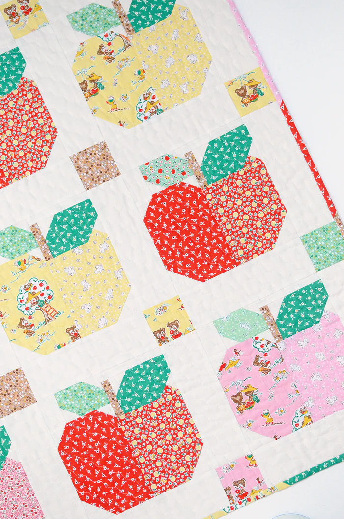 Pattern, Sweet Apples Quilt & Pillow Cover by Ellis & Higgs (digital download) - Image 6