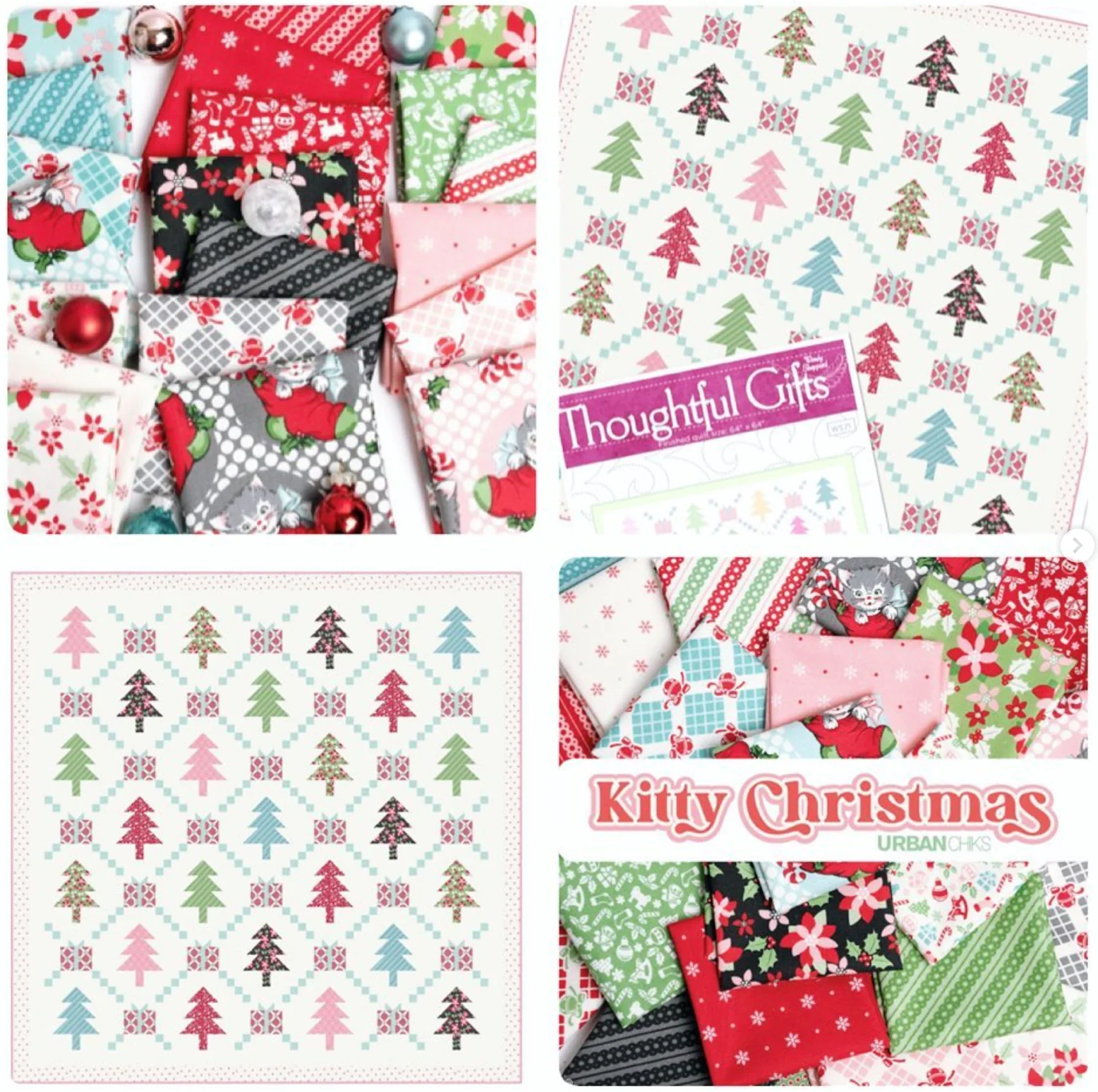 PATTERN, Thoughtful Gifts Christmas Quilt by Wendy Sheppard - Image 2
