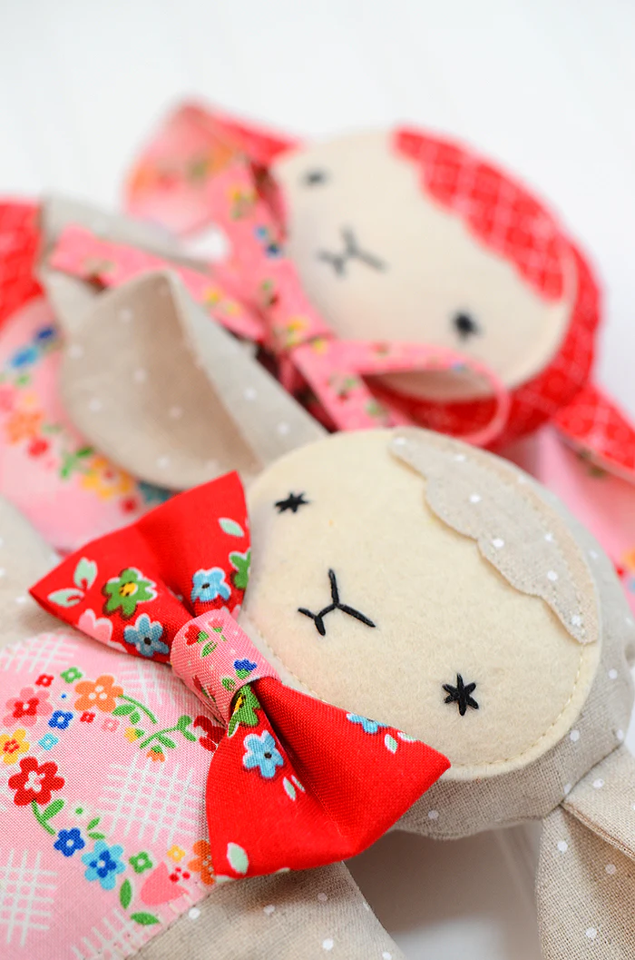 Pattern, Three Little Friends Toy Softies by Ellis & Higgs (digital download) - Image 6