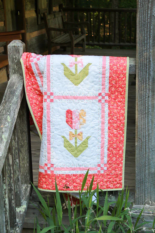 PATTERN, Tidy Up Tulip Quilt By My Sew Quilty Life - Image 6