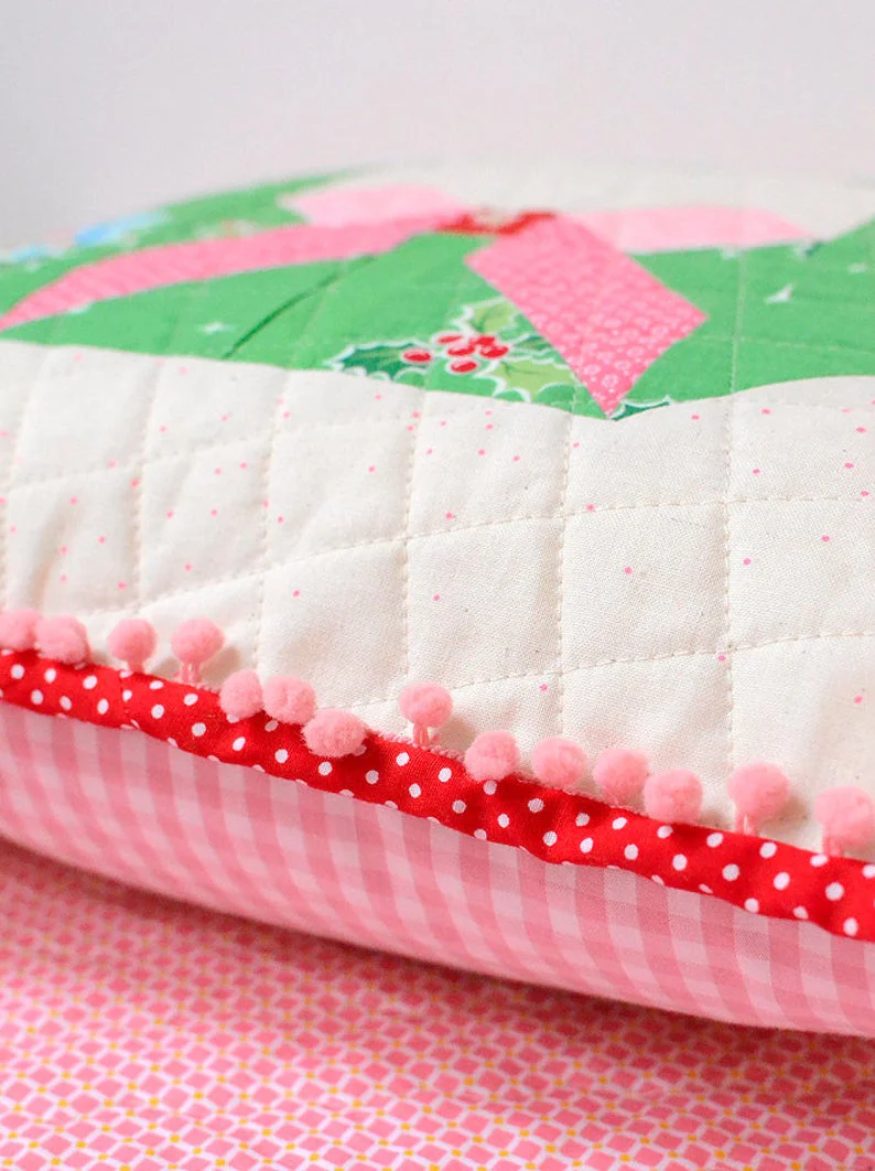 Pattern, Tis The Season Pillow Cover / MINI Quilt by Ellis & Higgs (digital download) - Image 5