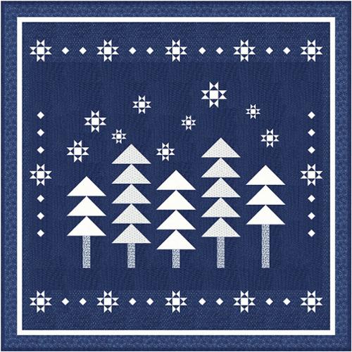 PATTERN, Winter Walk in the Woods Quilt by Fig Tree & Co. - Image 2
