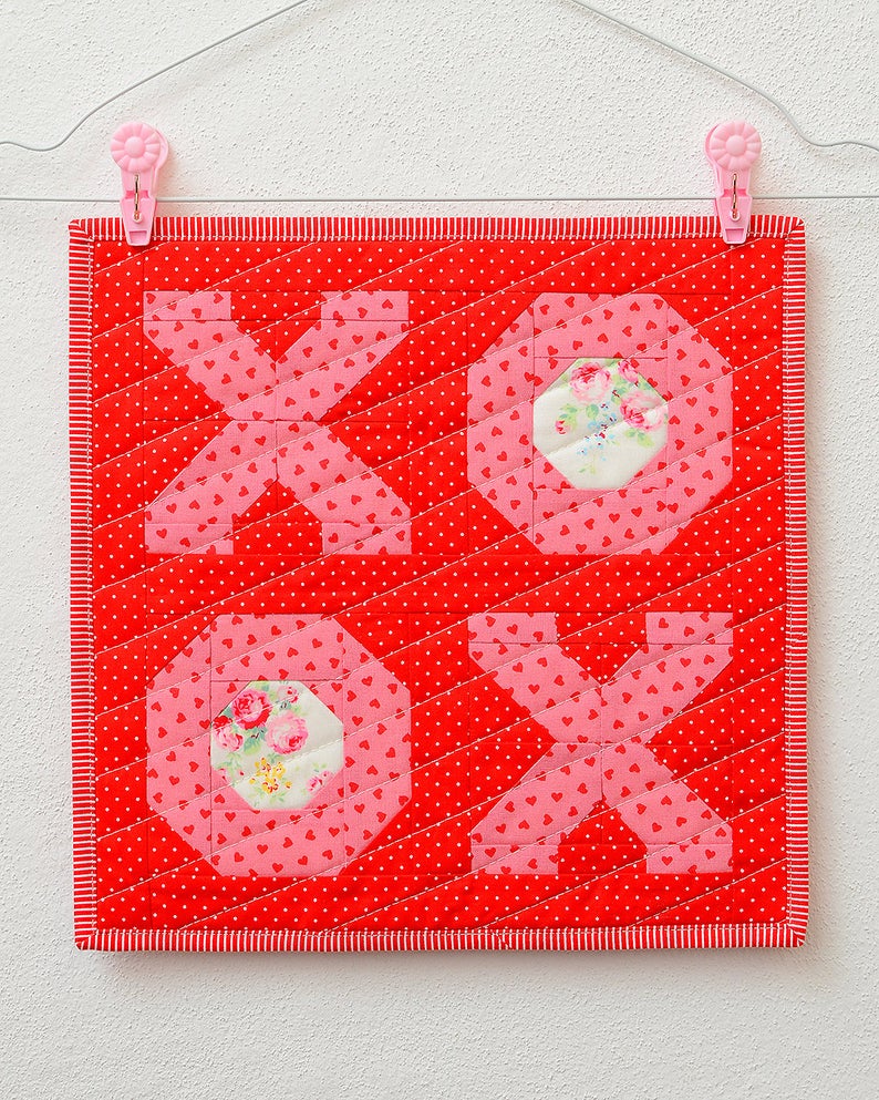 Pattern, XOXO MINI Quilt by Ellis & Higgs (digital download) - Image 4