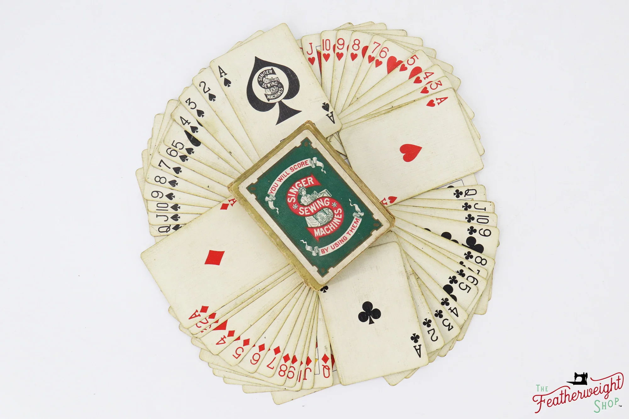 Playing Cards - RARE Singer (Vintage Original)