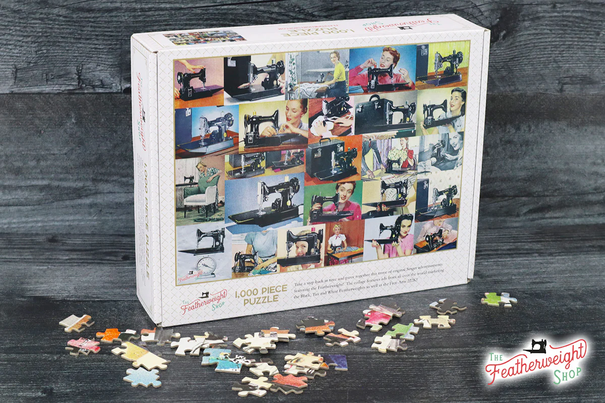Puzzle, Singer Featherweight Advertisement - 1000 Pieces - Image 2