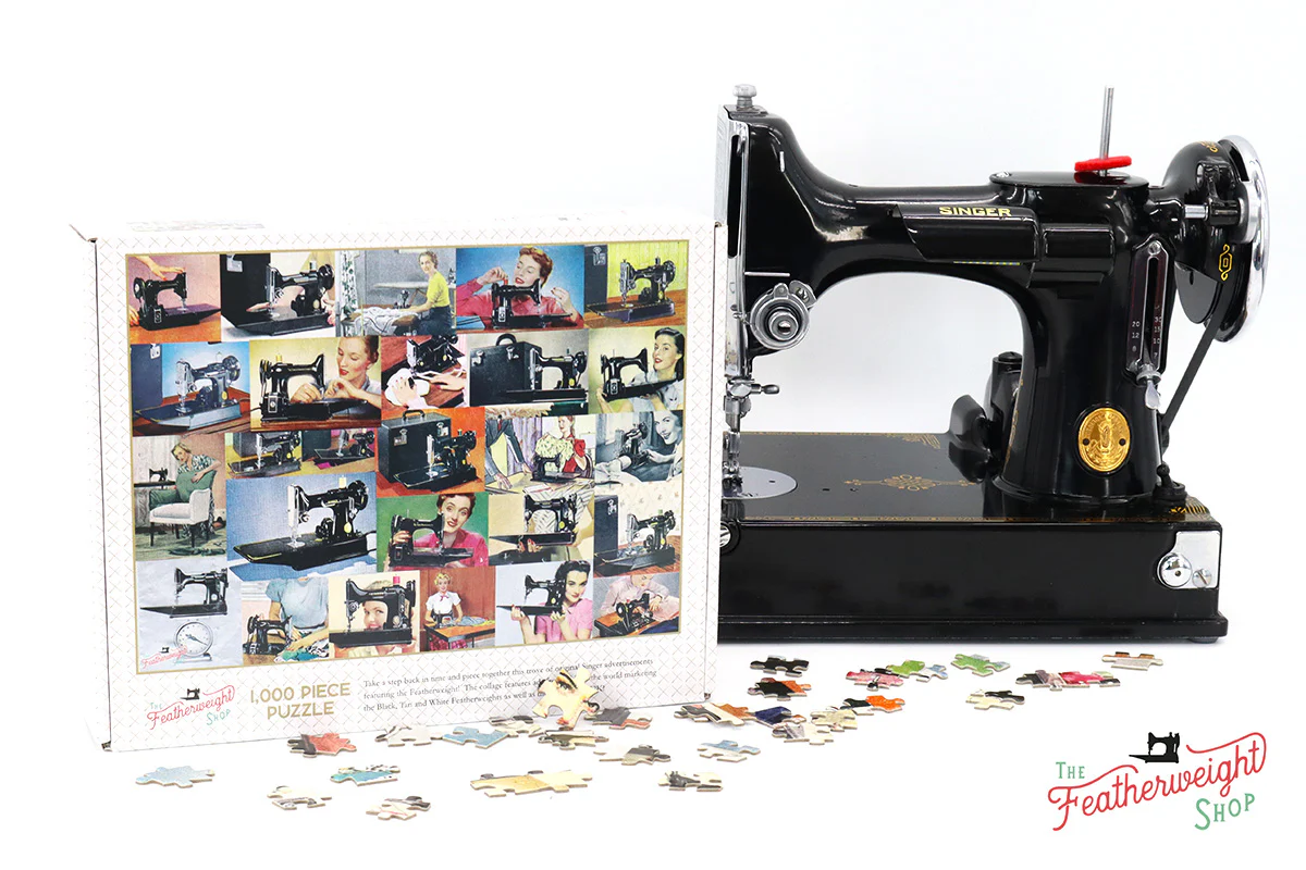 Puzzle, Singer Featherweight Advertisement - 1000 Pieces - Image 3