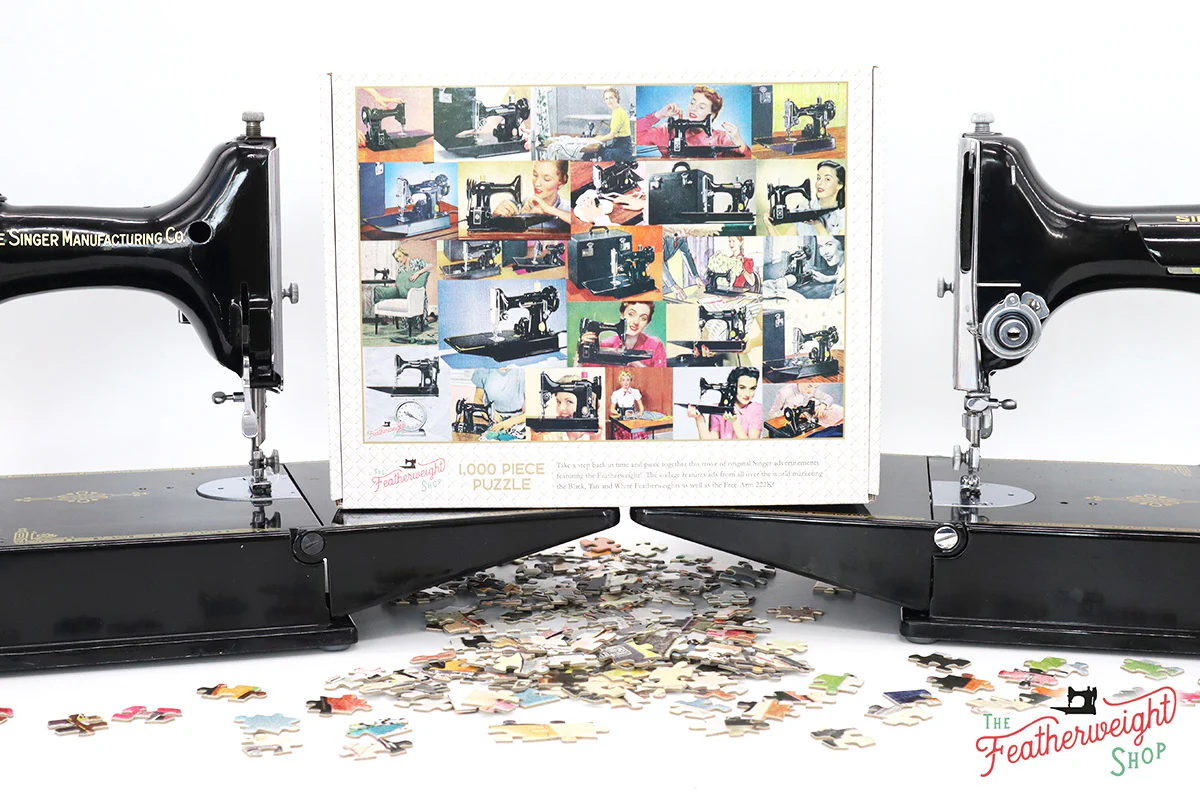 Puzzle, Singer Featherweight Advertisement - 1000 Pieces - Image 4