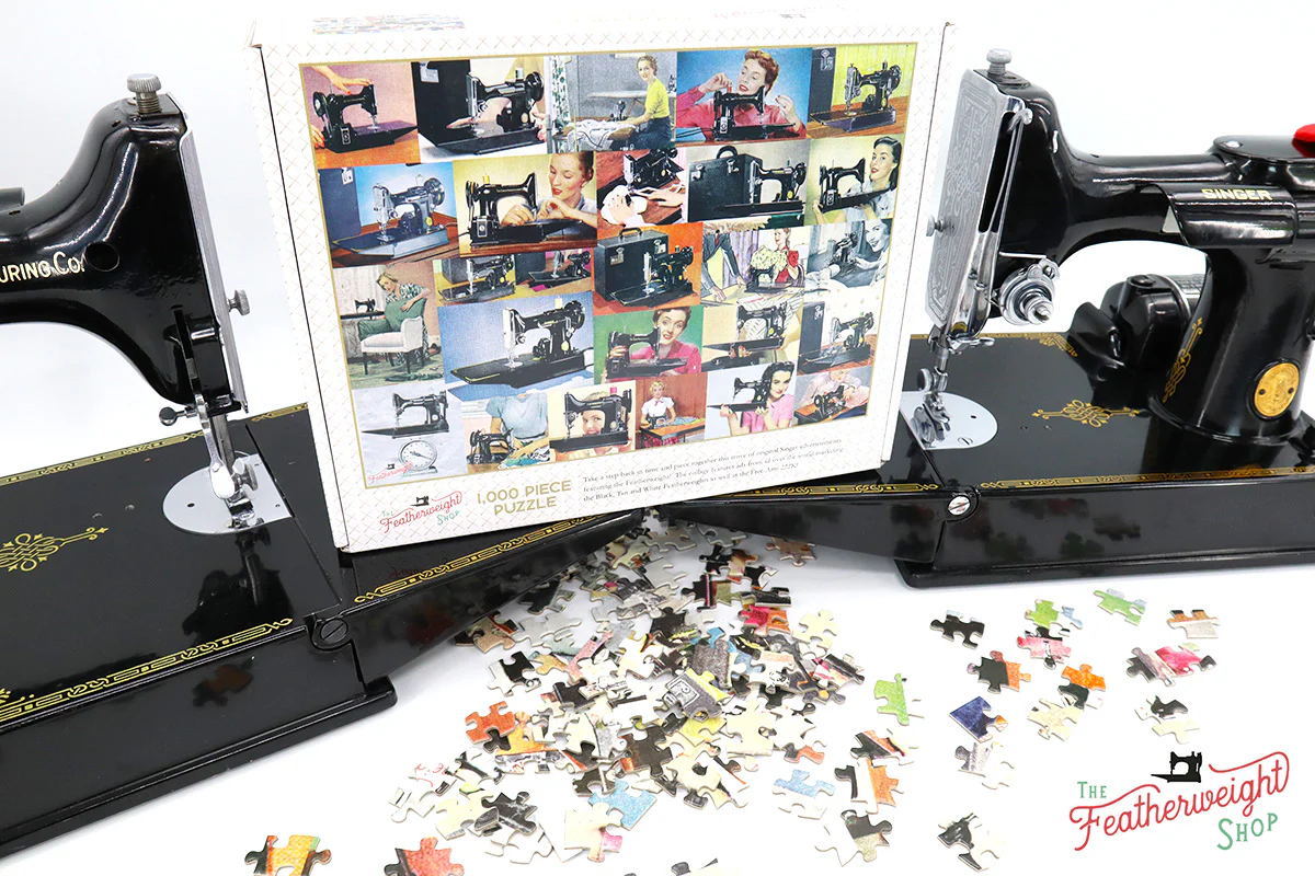 Puzzle, Singer Featherweight Advertisement - 1000 Pieces - Image 5