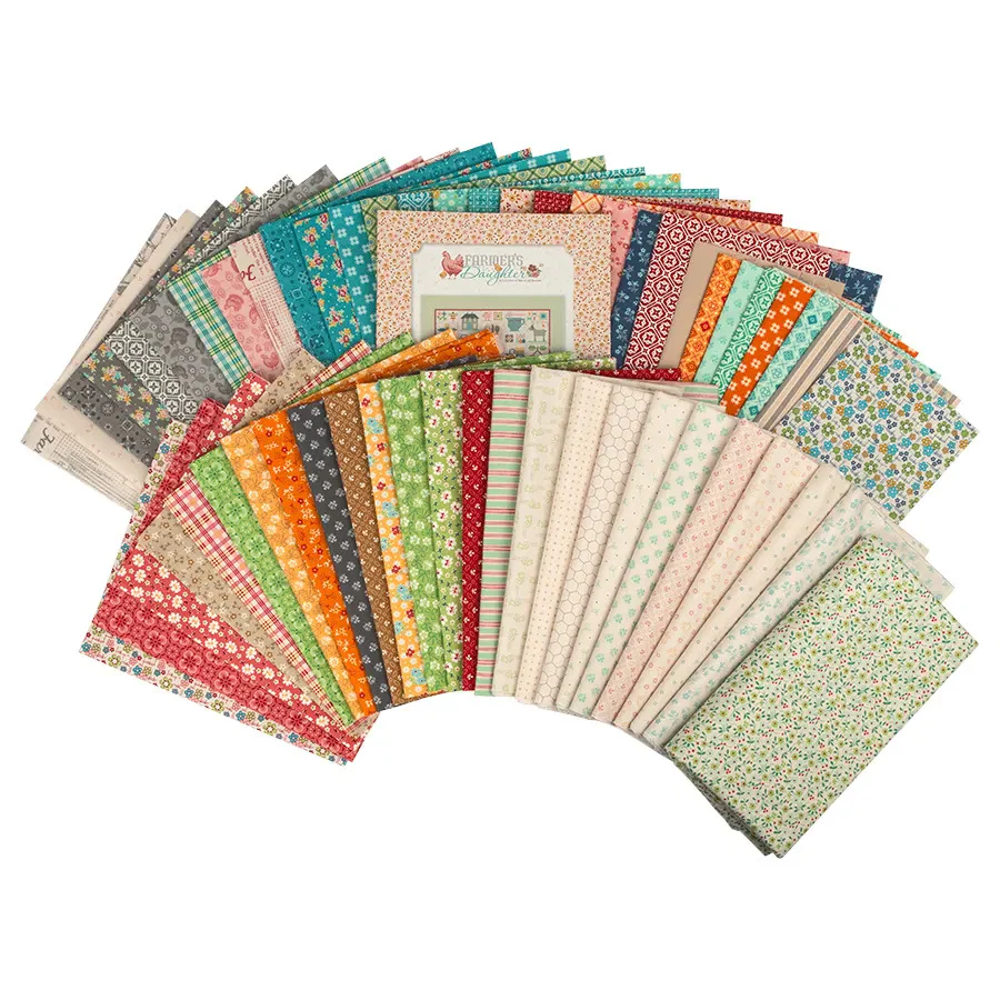 Quilt Kit, Boxed Set - Farmer's Daughter Farm Fresh Sew Along by Lori Holt - Image 3