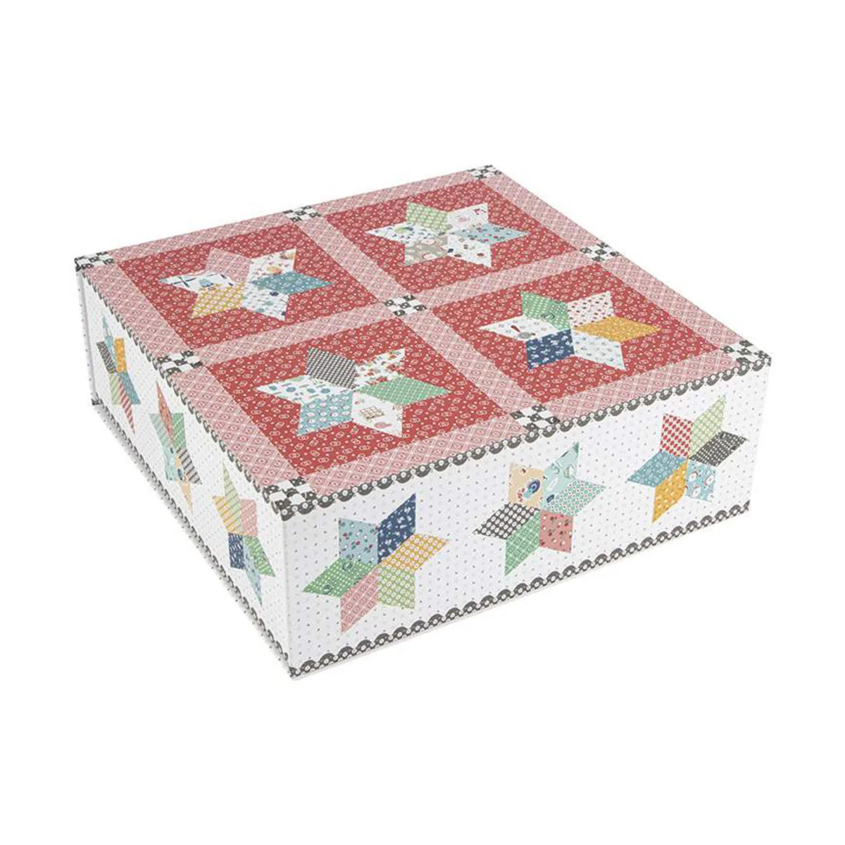 Quilt Kit, Boxed Set - Pot Luck Stars by Lori Holt - Image 3