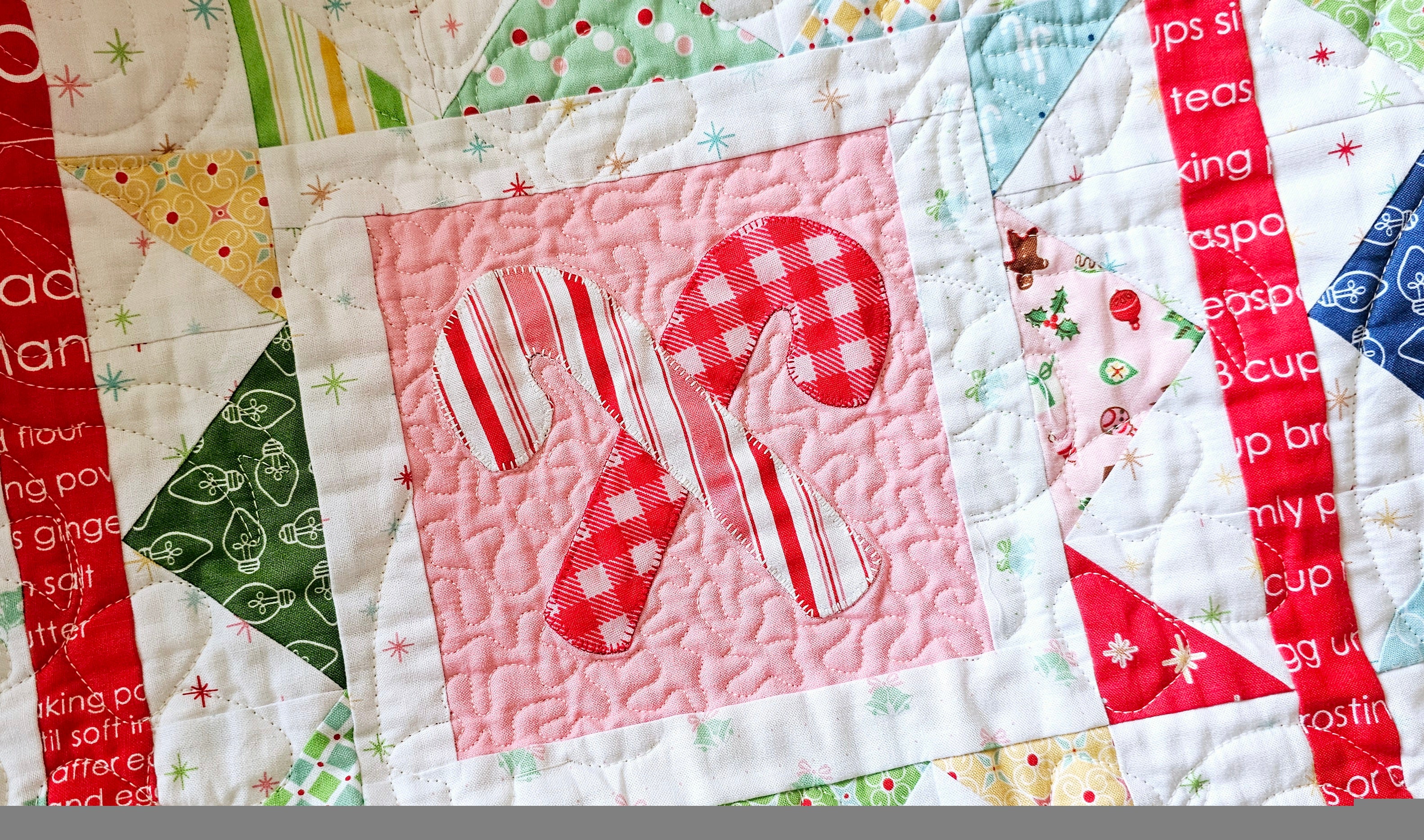Quilt Kit, Cozy Christmas Applique' (Templates Included) - Image 12