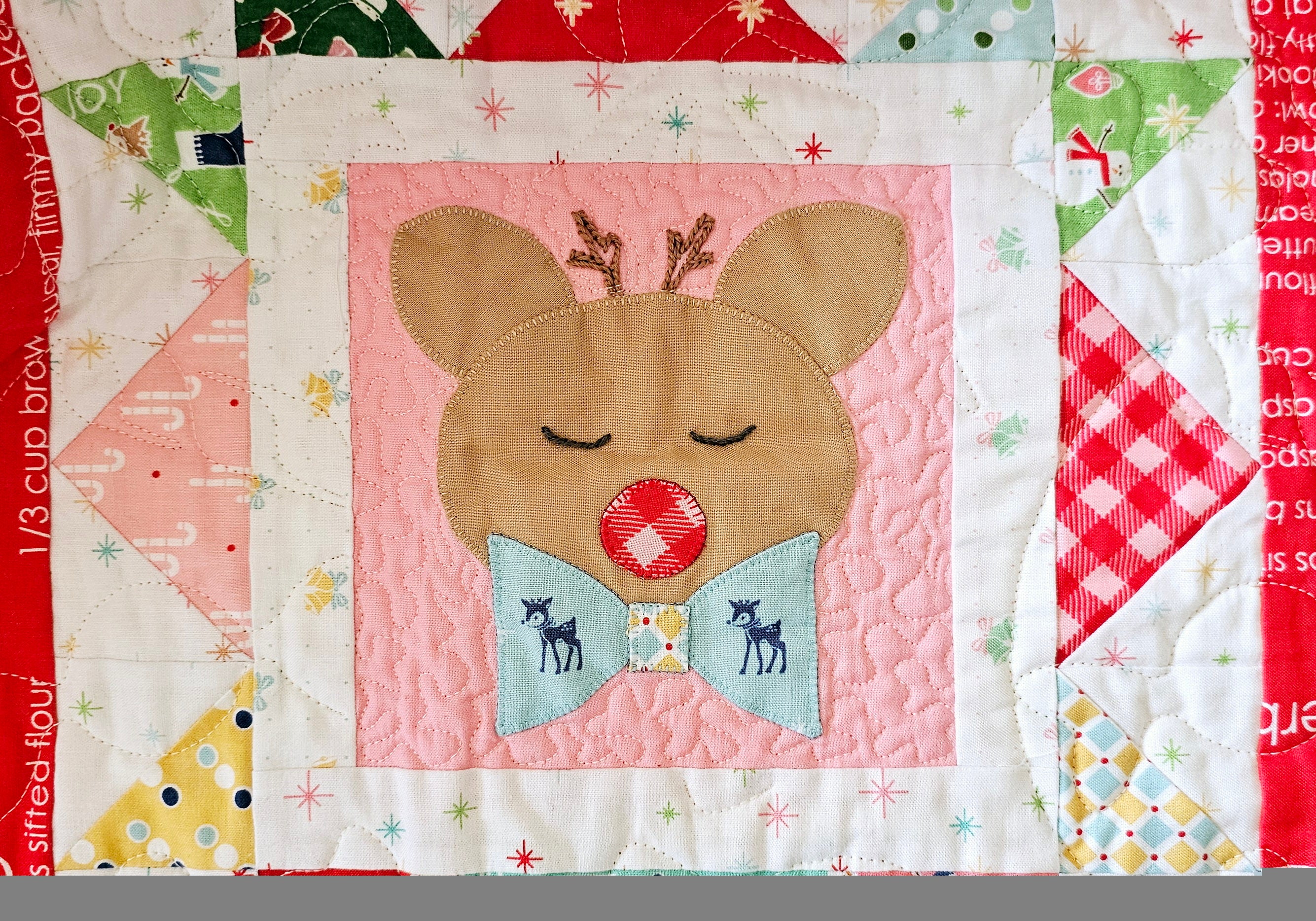Quilt Kit, Cozy Christmas Applique' (Templates Included) - Image 18