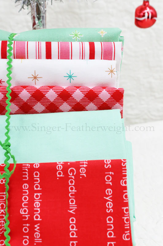 Quilt Kit, Vintage Cozy Christmas Fabric COLLECTION (Pattern BOOK Included) - Image 10