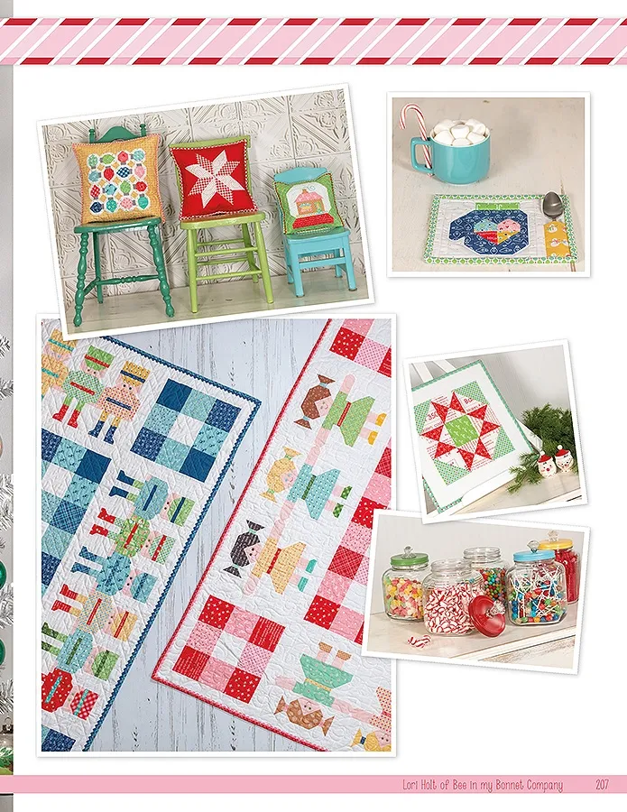 Quilt Kit, Vintage Cozy Christmas Fabric COLLECTION (Pattern BOOK Included) - Image 40