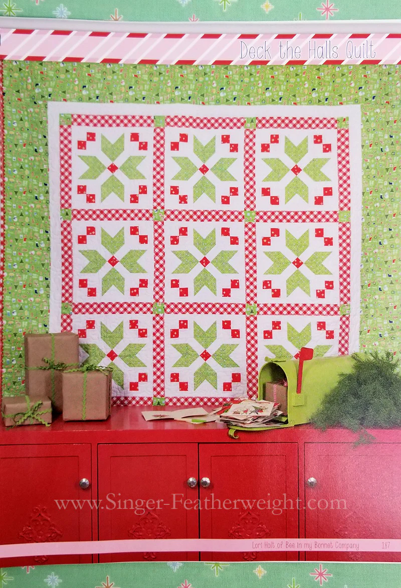 Quilt Kit, Vintage Cozy Christmas Fabric COLLECTION (Pattern BOOK Included) - Image 44
