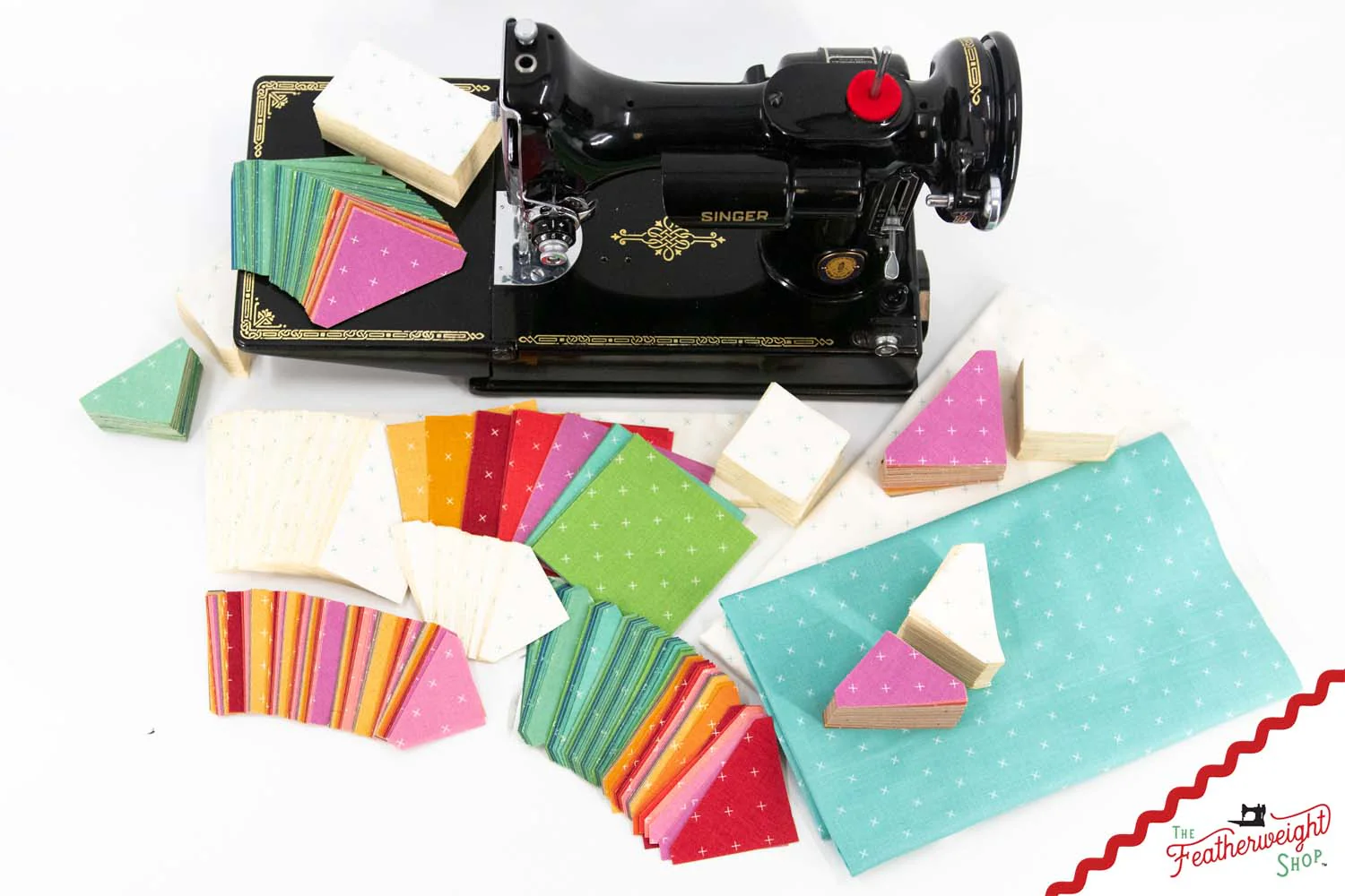 Quilt Kit, Laser Pre-cut - Kaleidoscope Caribbean Quilt Kit - Image 8