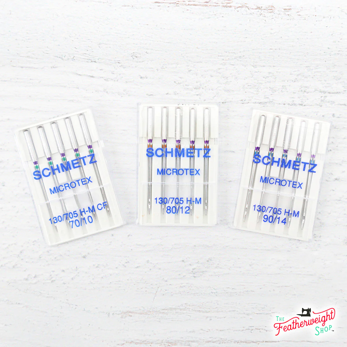 Schmetz Sewing Needles Chrome Sharp MICROTEX, 5pk